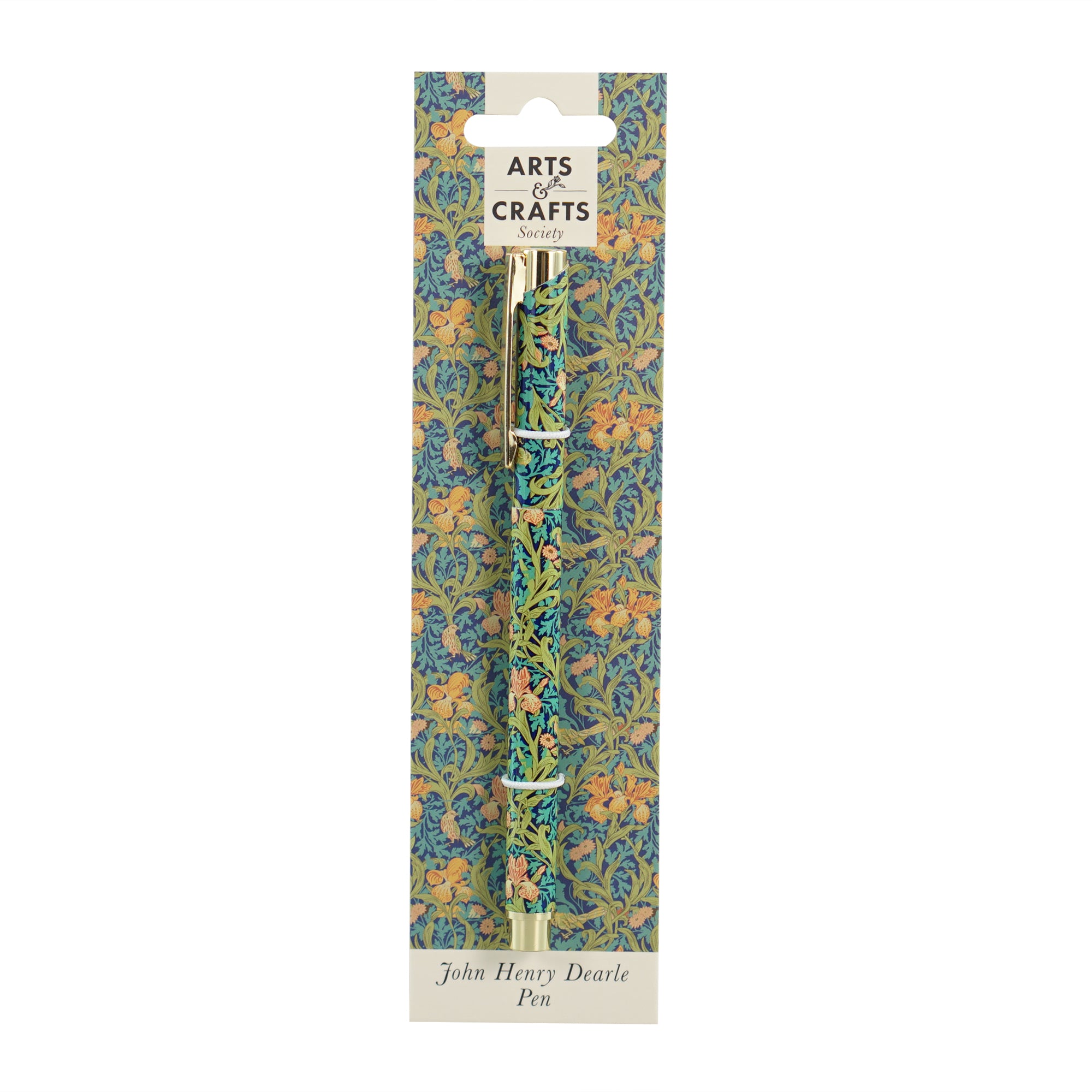 Arts & Crafts Society Iris stylo métal vert