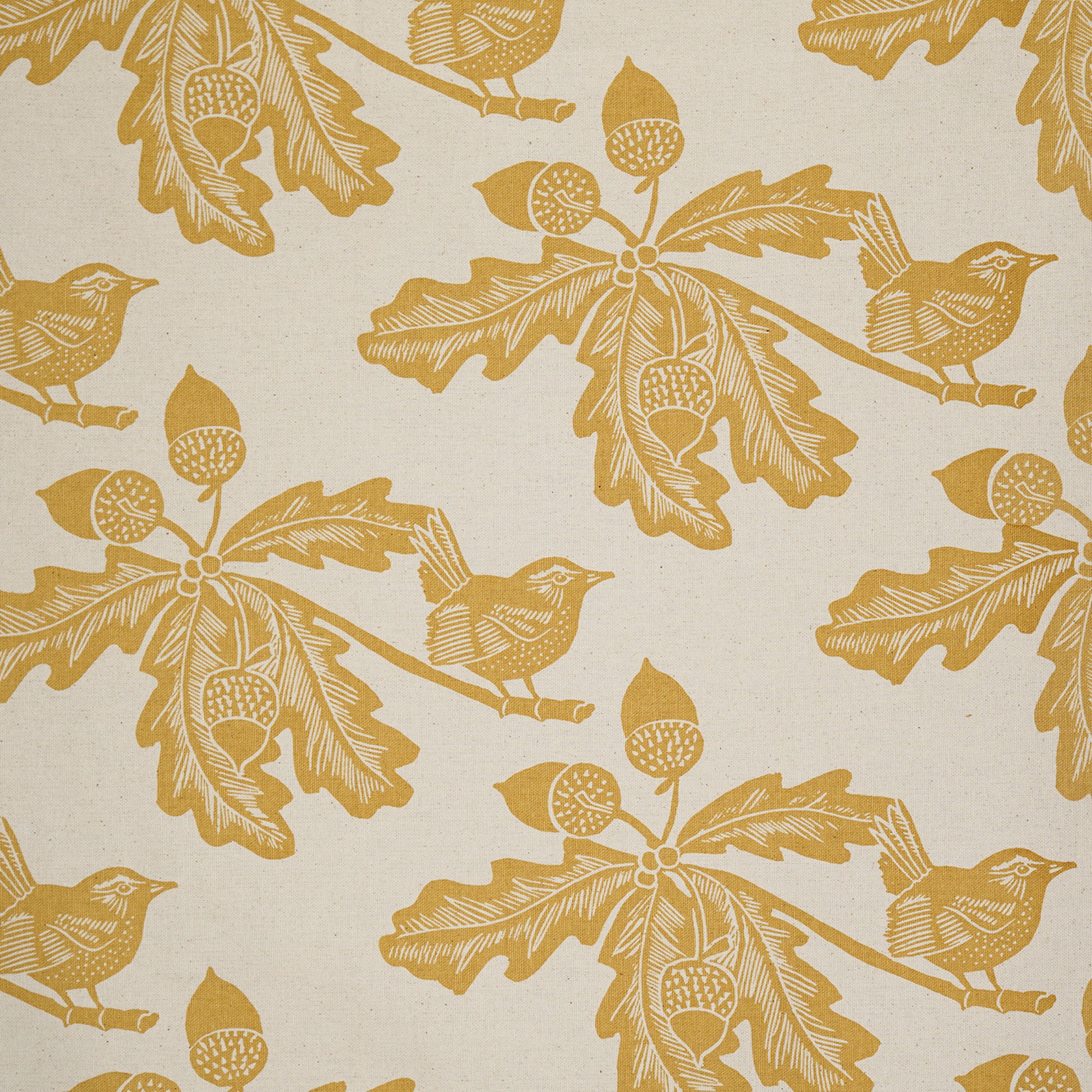 HMB Kate Heiss torchon Woodland ocre coton recyclé