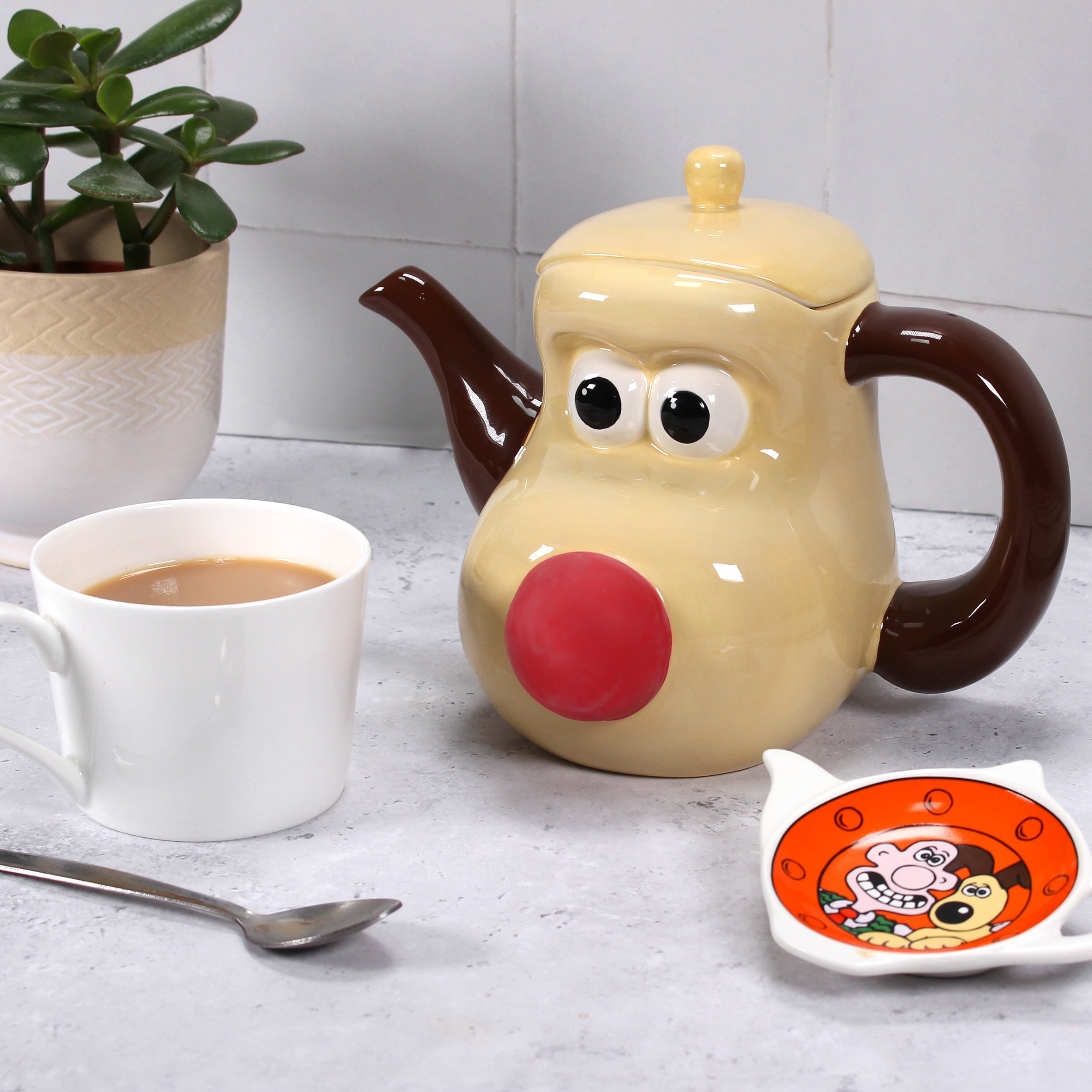 Wallace & Gromit repose-sachet thé céramique
