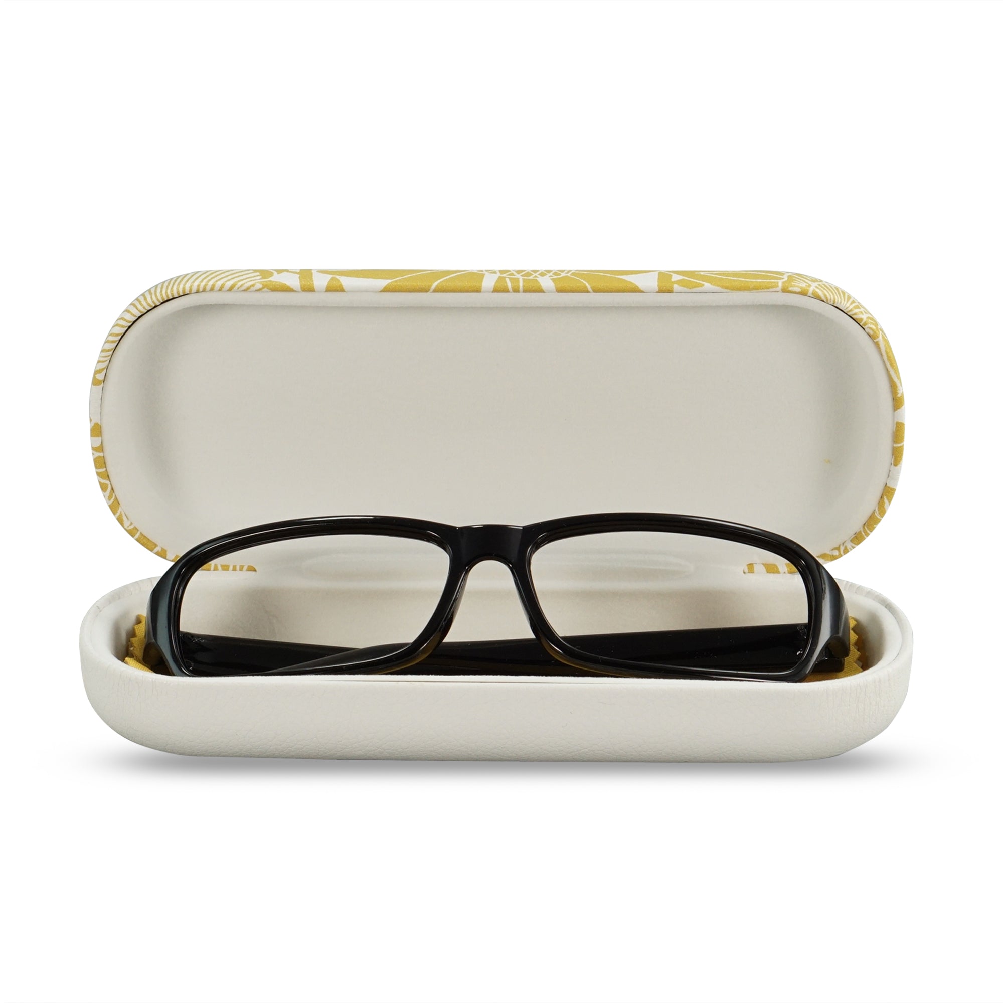 Kate Heiss étui à lunettes Moutarde jaune 16,5 cm