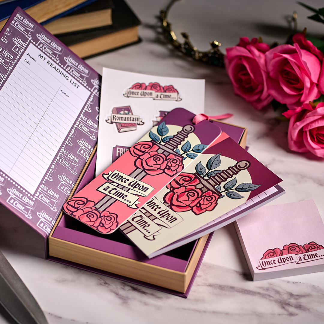 Pulteney Press Romantasy coffret papeterie violet
