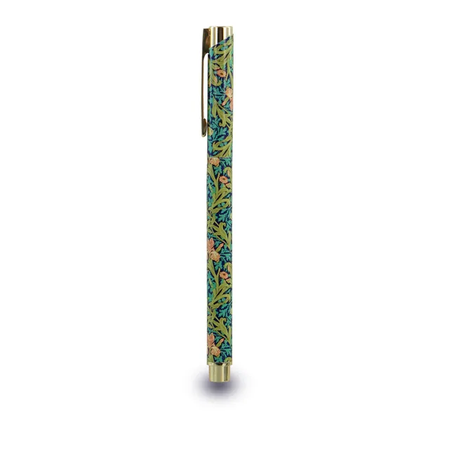 Arts & Crafts Society Iris stylo métal vert