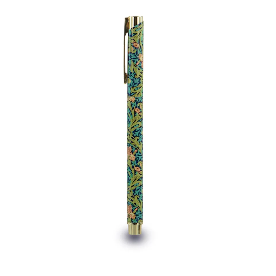 Arts & Crafts Society Iris stylo métal vert