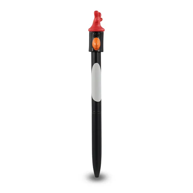 Wallace & Gromit Feathers stylo métal 3D noir