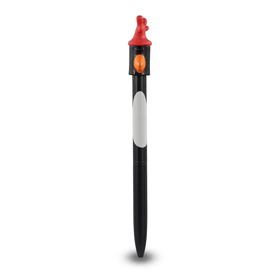 Wallace & Gromit Feathers stylo métal 3D noir