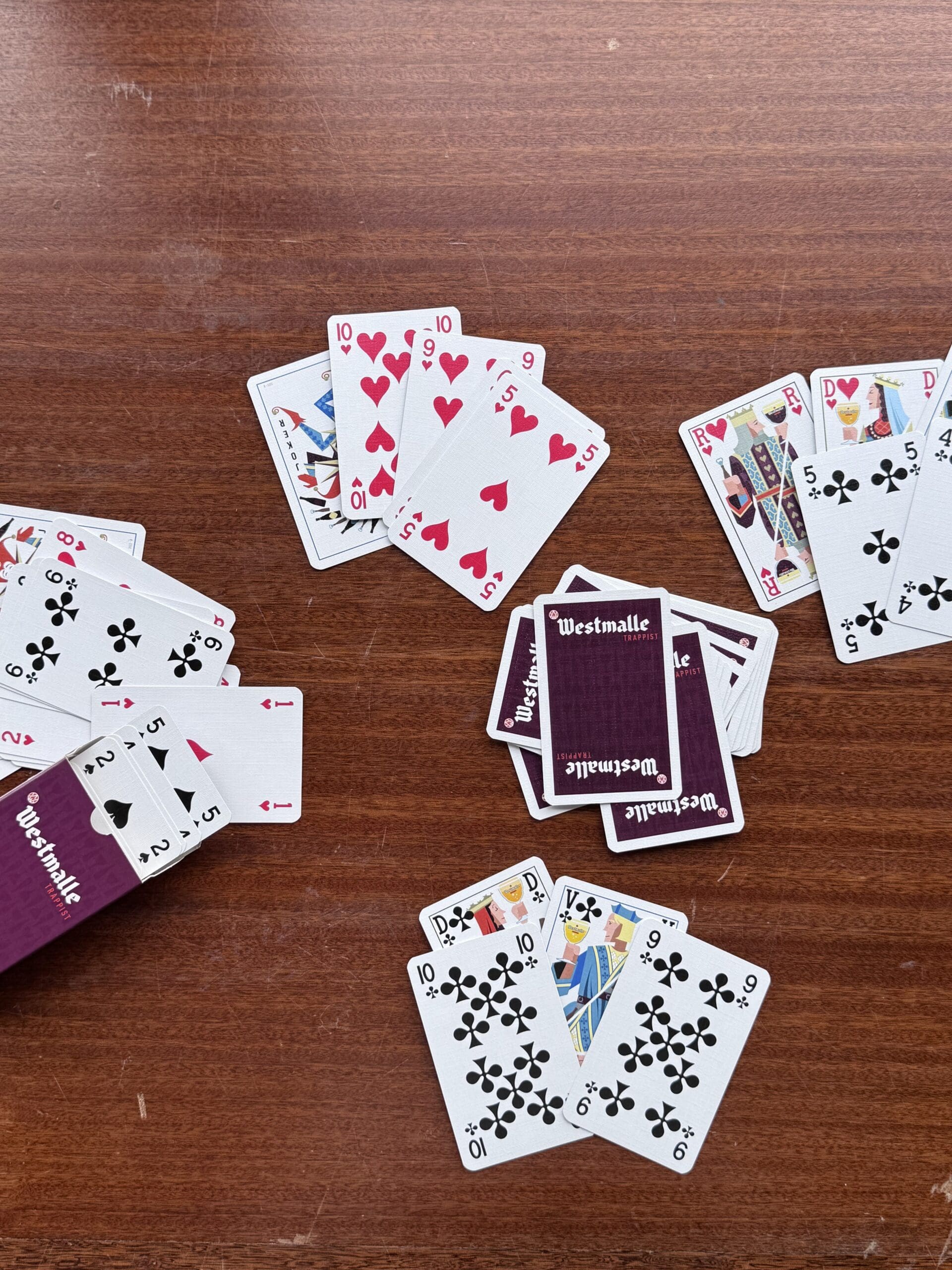 Westmalle jeu de cartes personnalisé