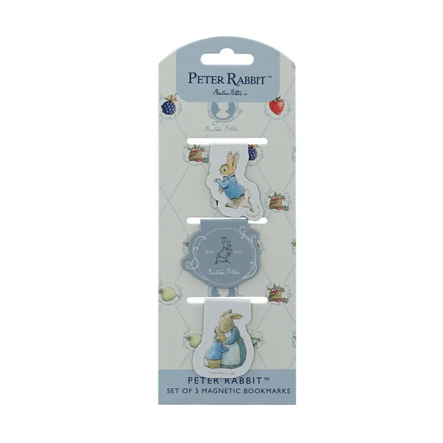 HMB Peter Rabbit marque-pages magnétiques lot 3