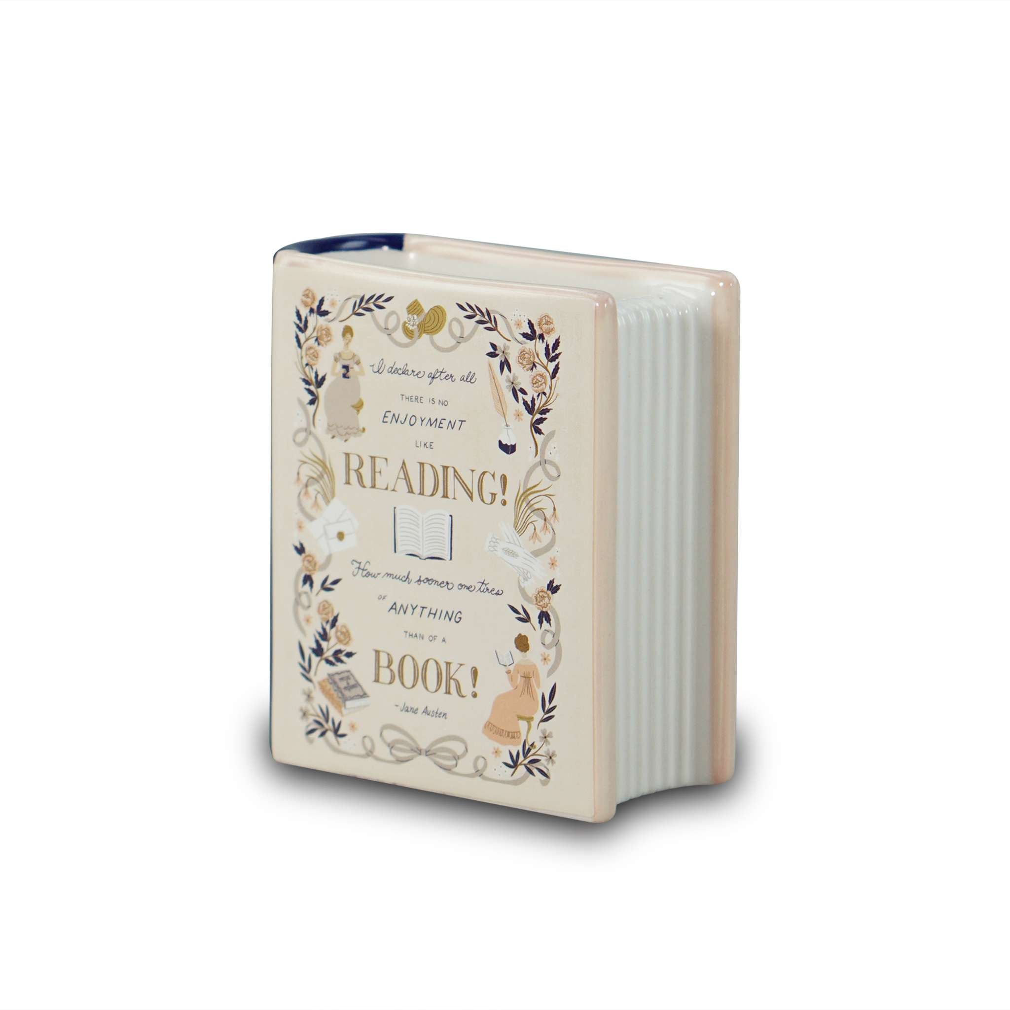 HMB Jane Austen Orgueil et Préjugés pot céramique 10cm