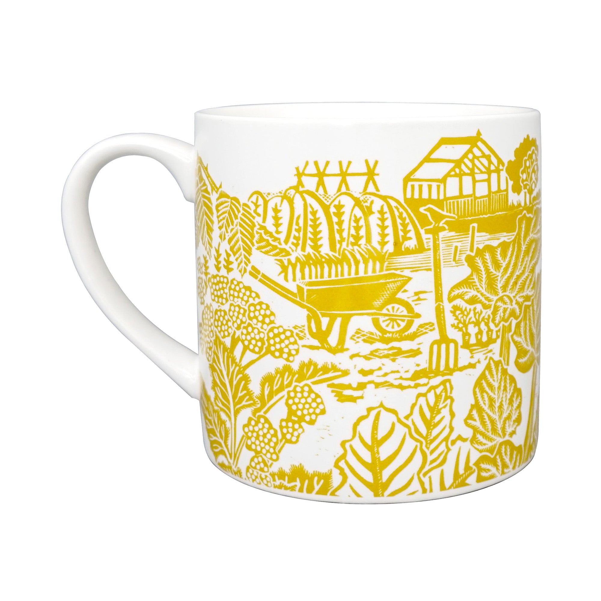 Kate Heiss MUGKH01 mug 31 cl moutarde céramique