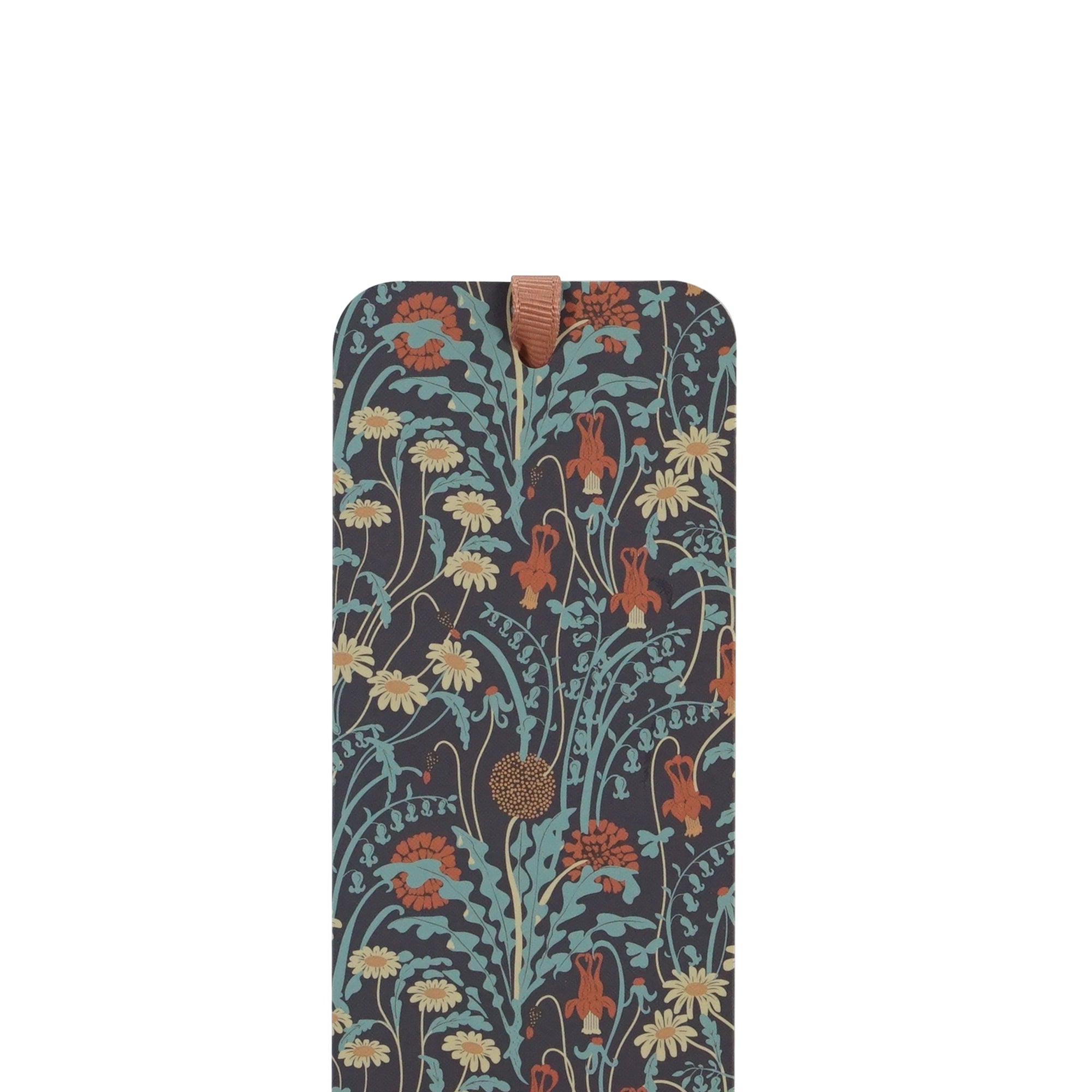 Arts & Crafts Society Walter Crane marque-page fleurs bleu