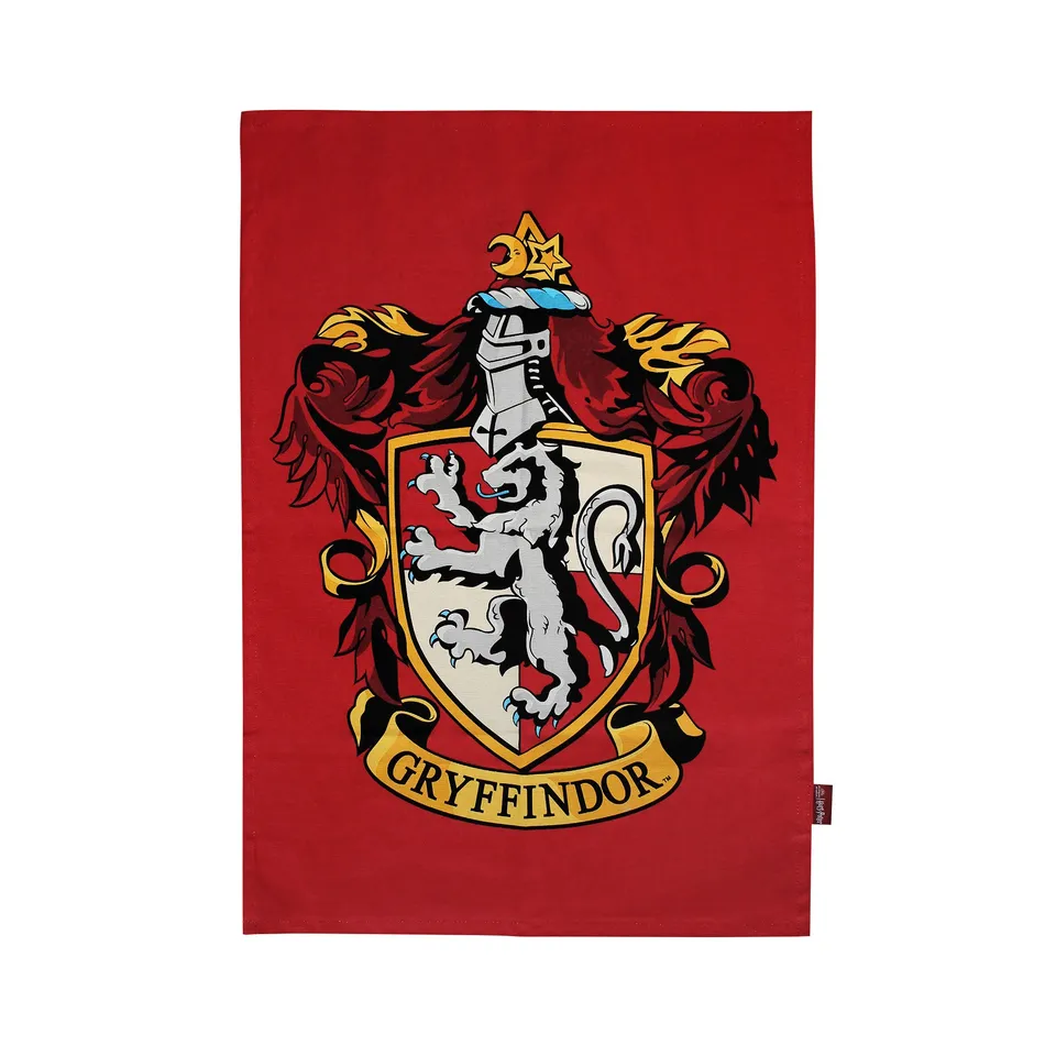 Harry Potter Gryffondor torchon cuisine coton recyclé