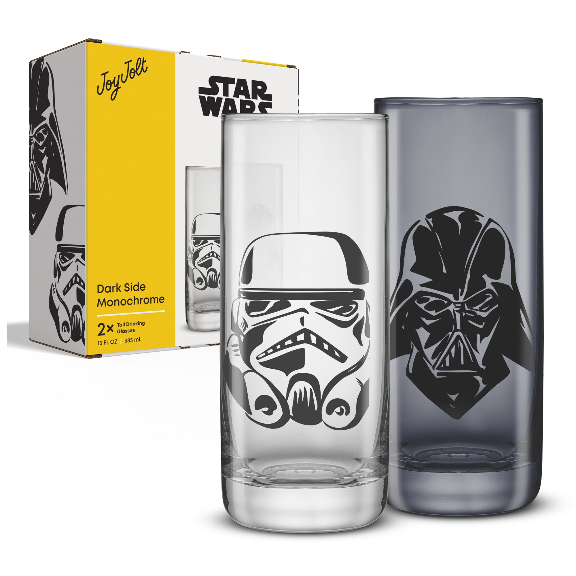 JoyJolt Star Wars Dark Side verres hauts lot de 2 38 cl