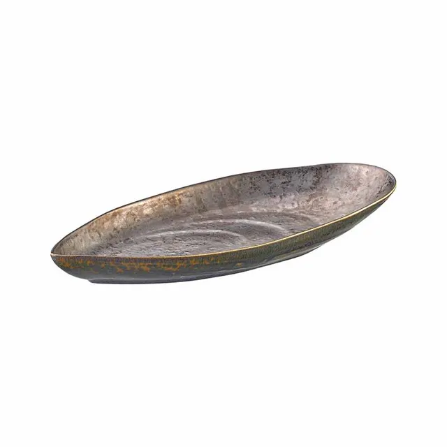 Artis Shells&Fish plat 31x14 cm bronze
