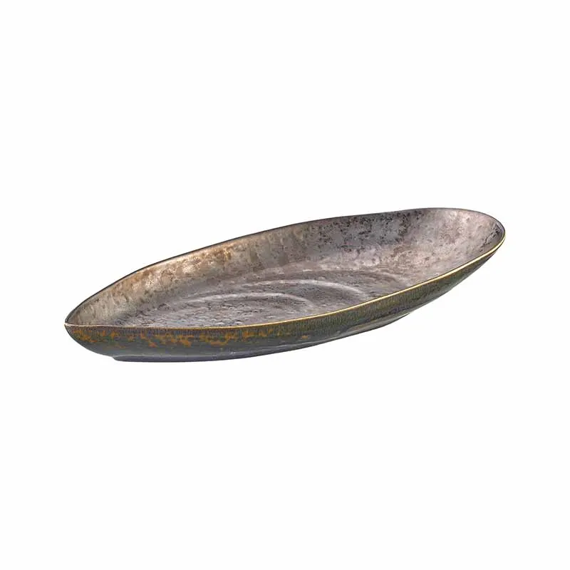 Artis Shells&Fish plat 31x14 cm bronze