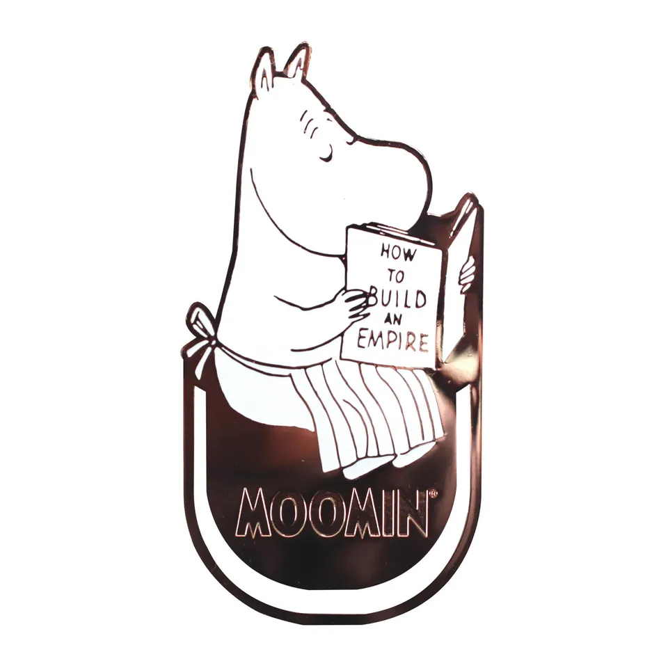 Moomin Moomin Mama marque-page métal blanc