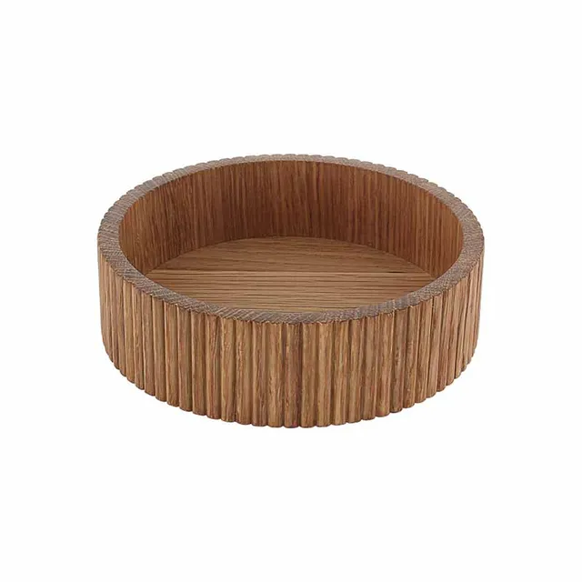 Artis Cesto Oak Round Box boîte 16 cm chêne