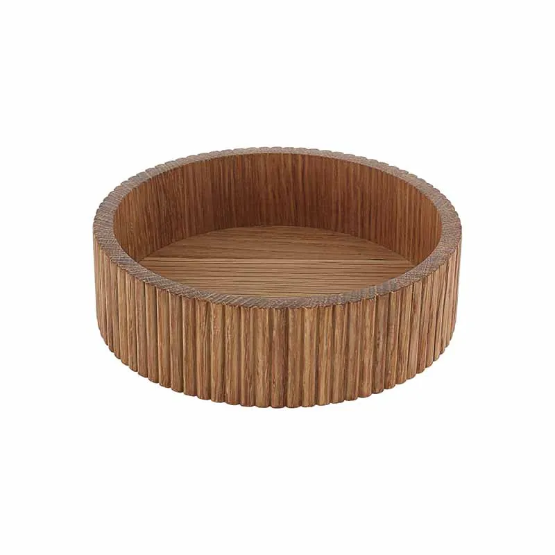 Artis Cesto Oak Round Box boîte 16 cm chêne
