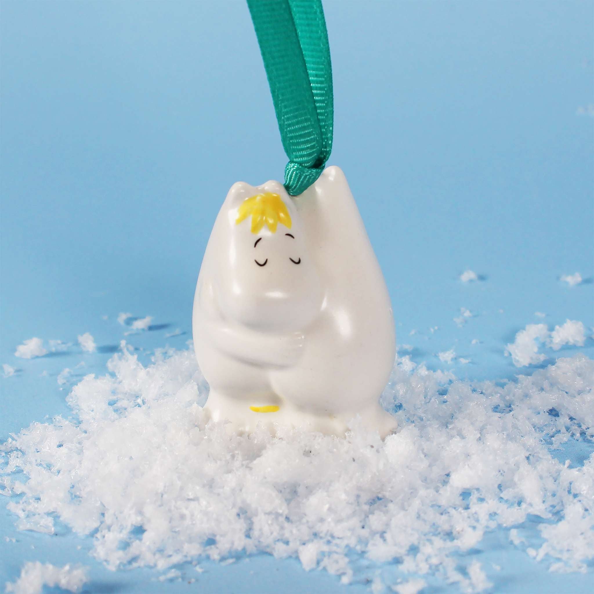 Moomin Hug décoration à suspendre céramique blanche