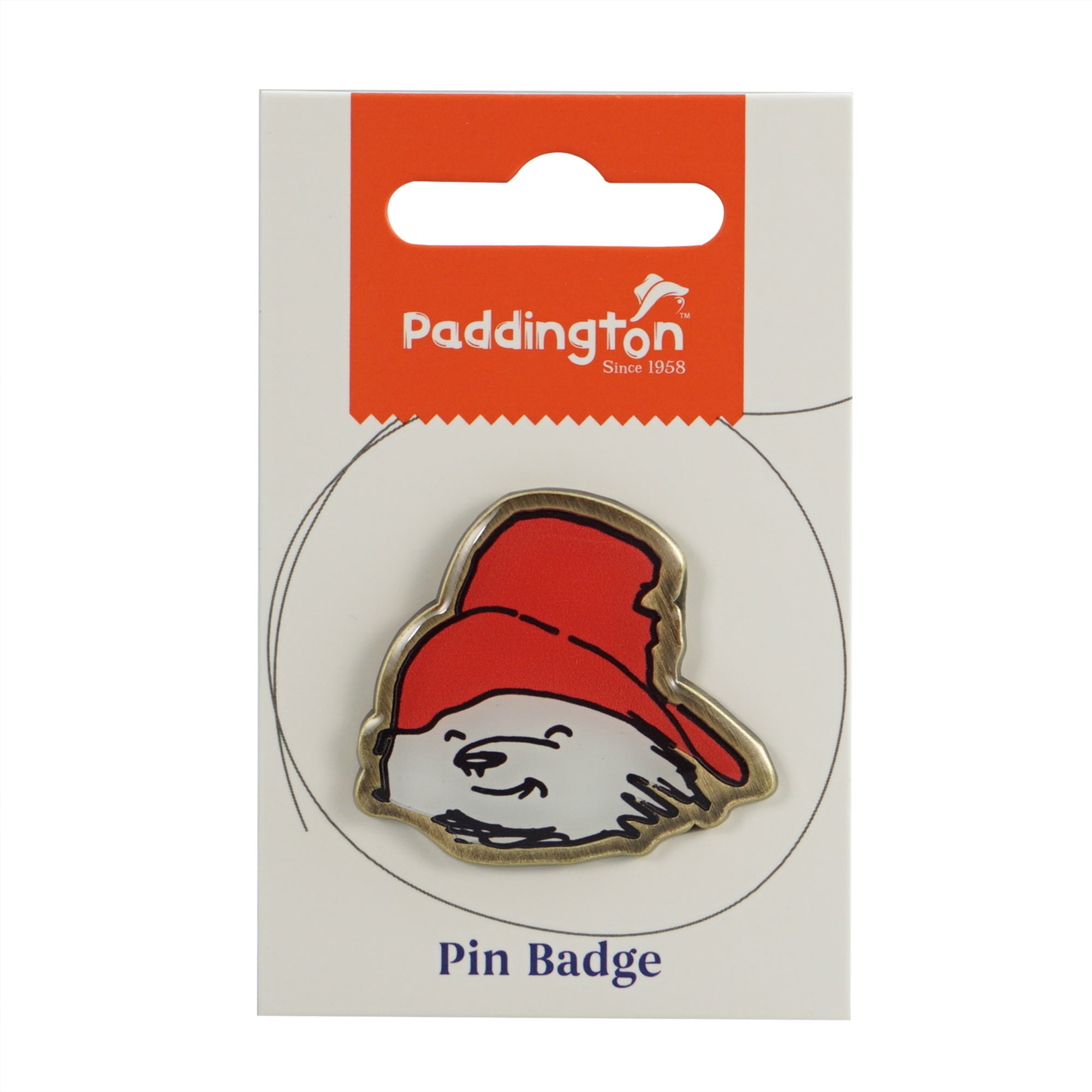 Pin’s Paddington Bear émail rouge