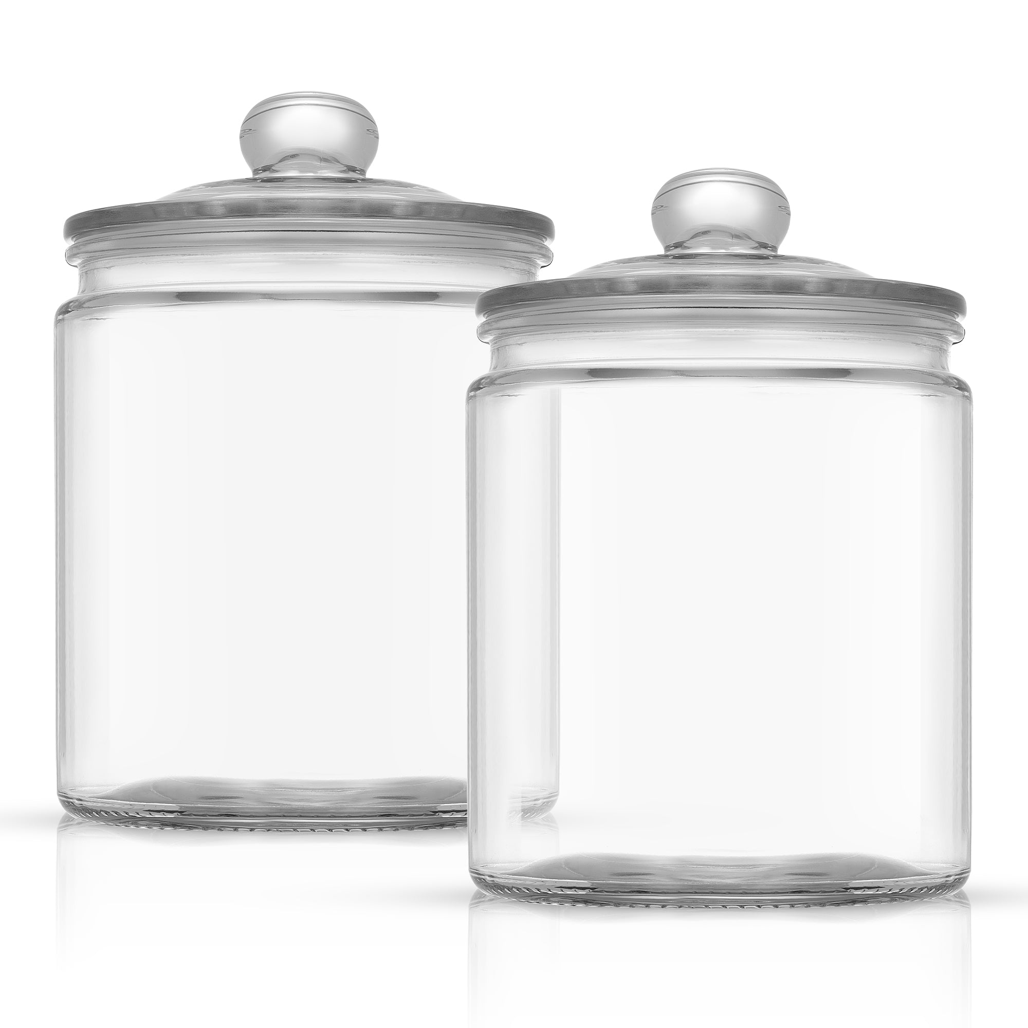 JoyJolt bocaux verre hermétiques cookies 2x2 l ronds