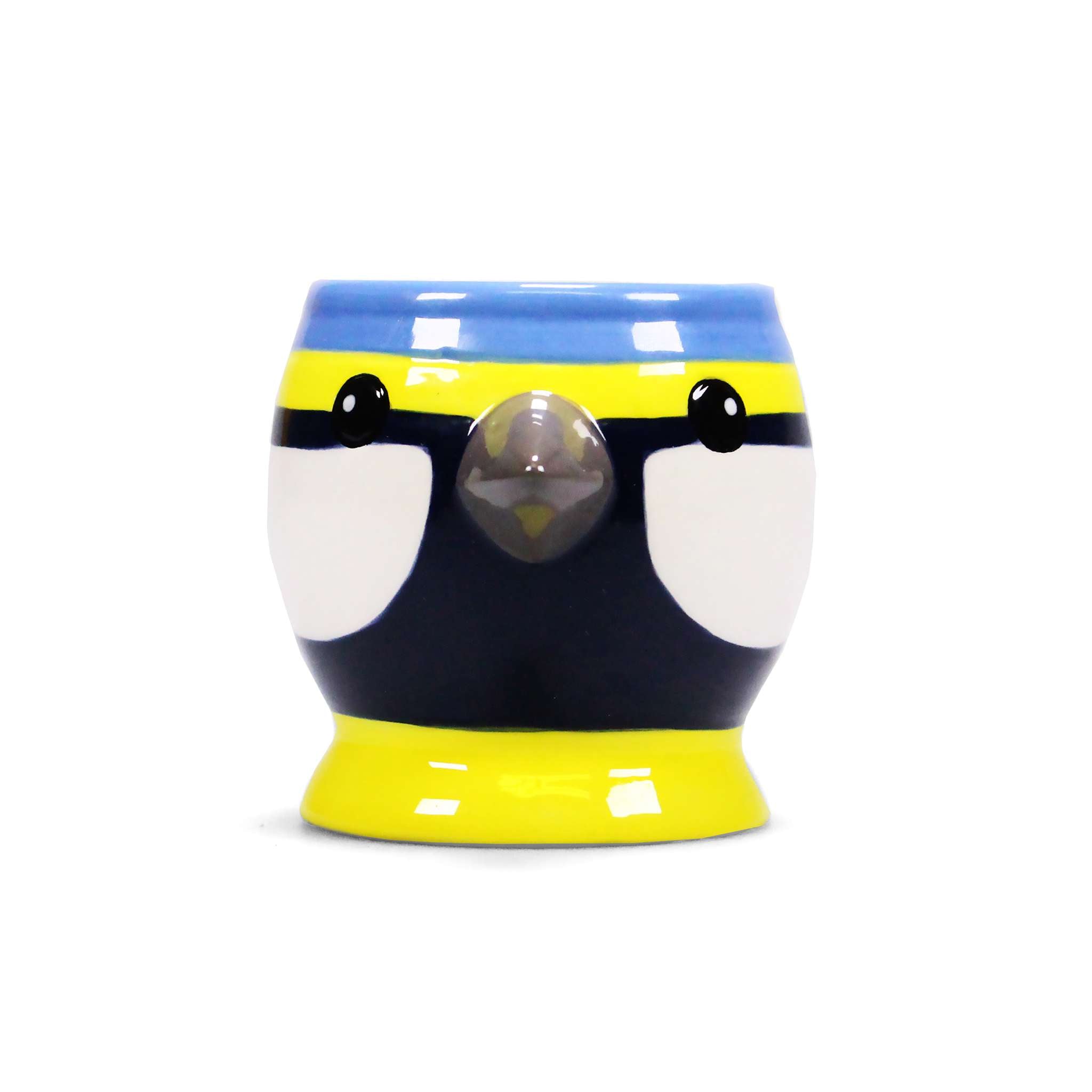 RSPB Mésange coquetier céramique jaune 7 cm