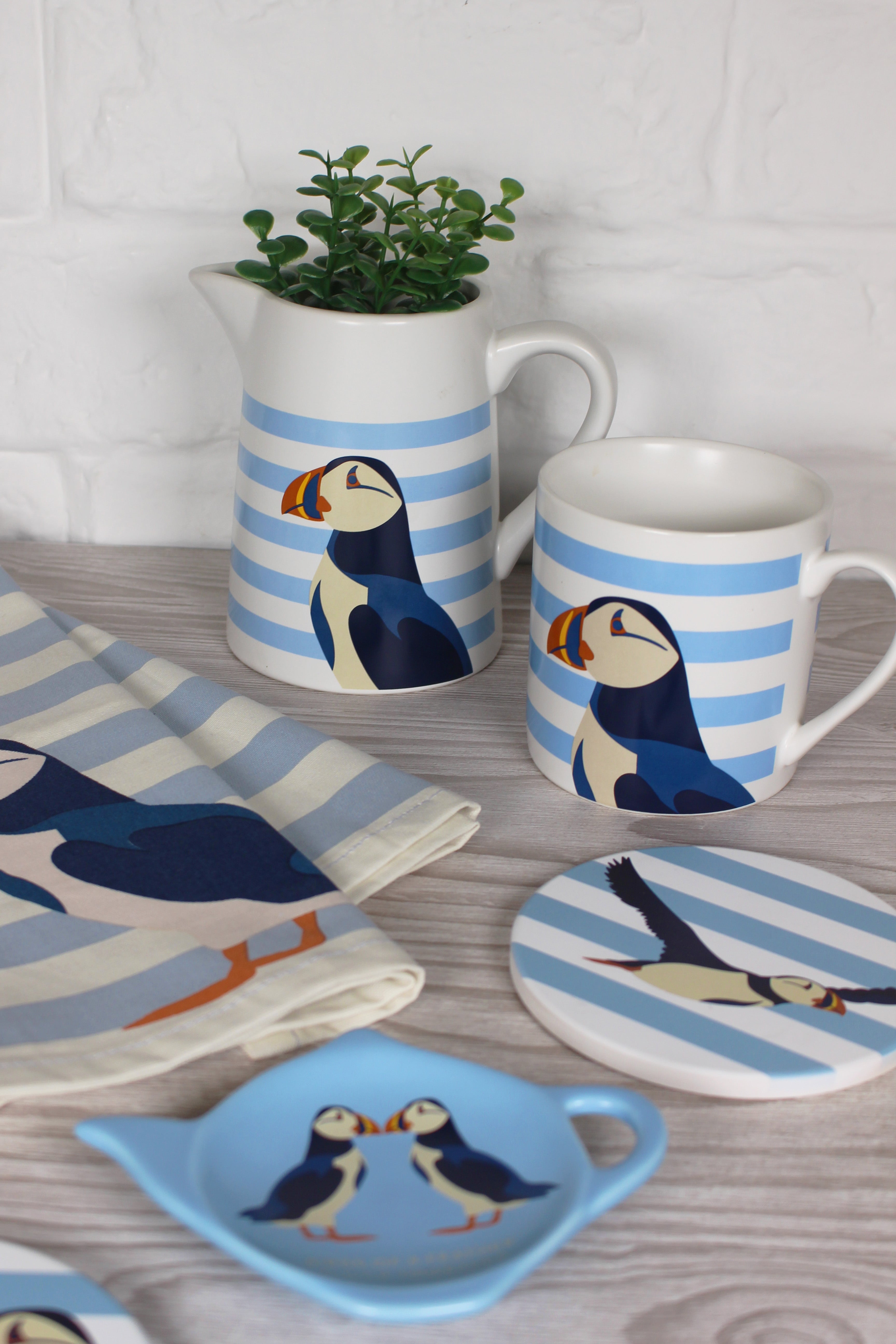 RSPB Classic Mug Macareux Bleu 31 cl céramique