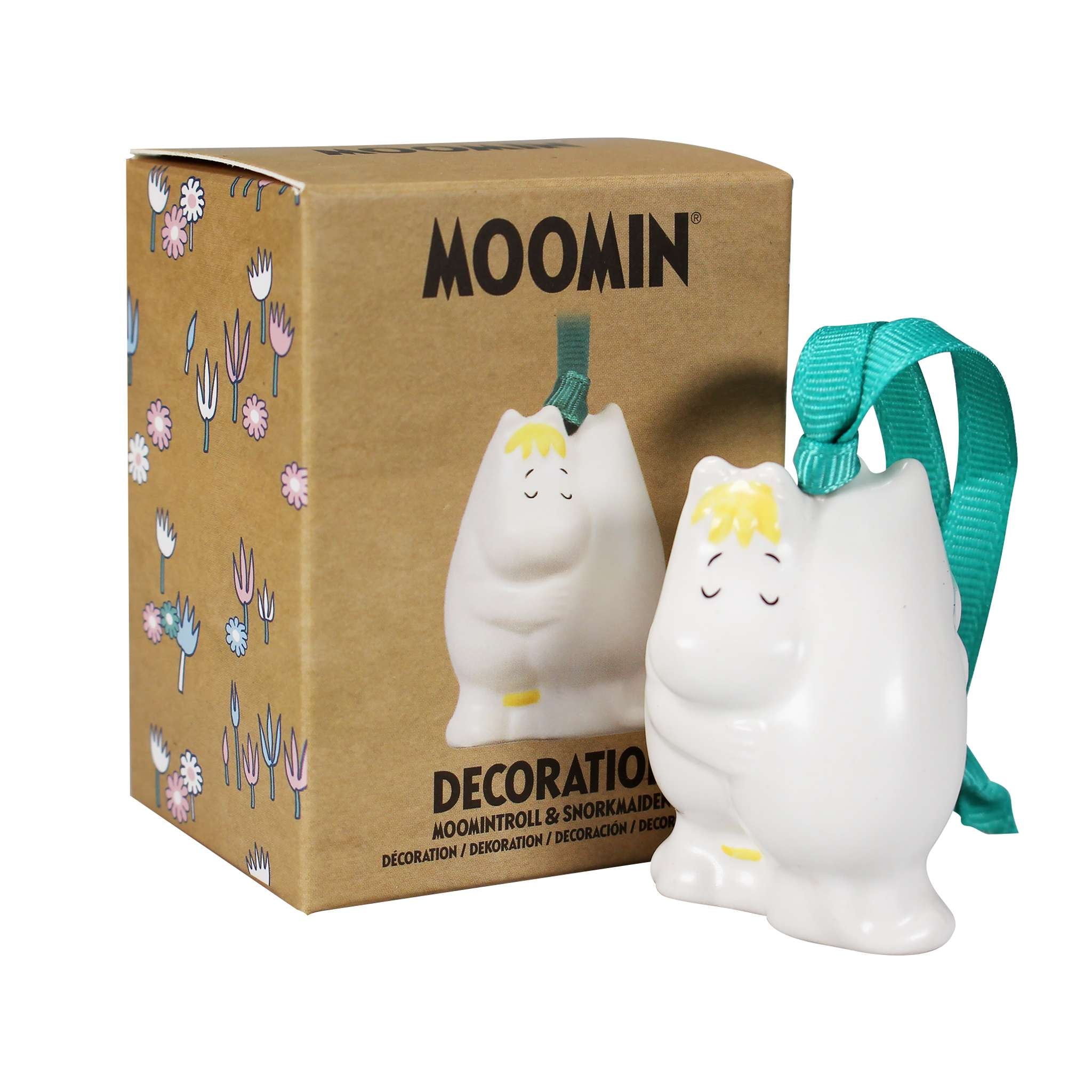 Moomin Hug décoration à suspendre céramique blanche