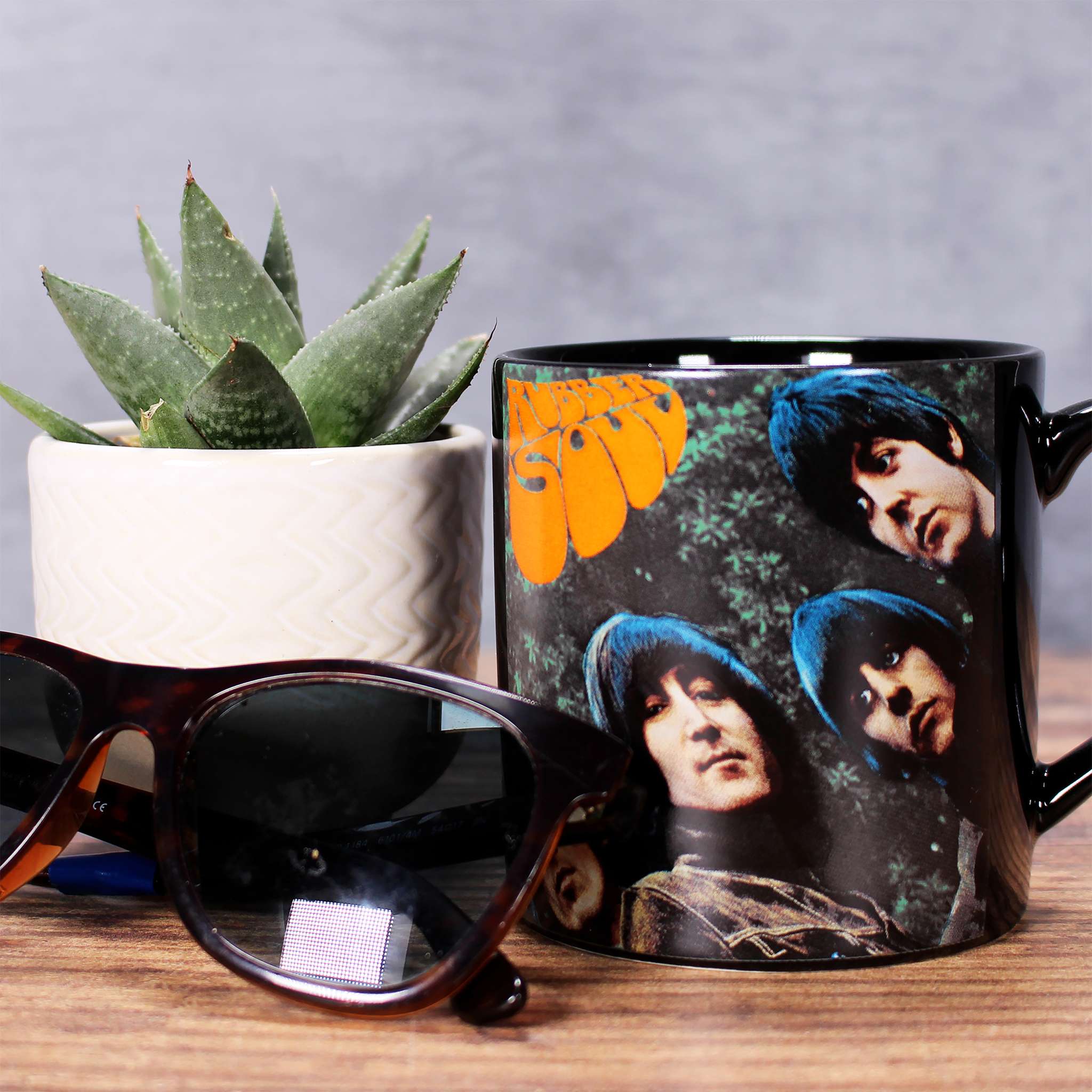 HMB Beatles Rubber Soul mug céramique 31 cl coffret