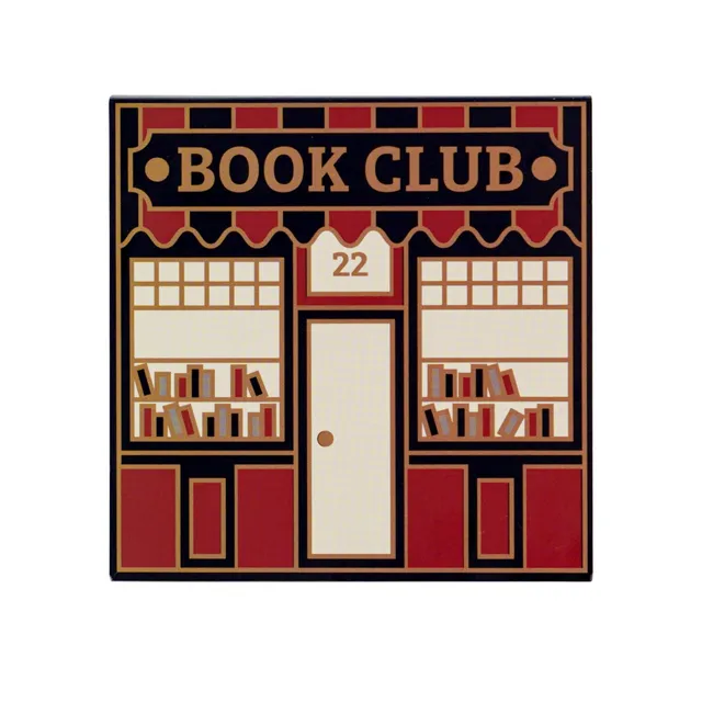 Pulteney Press Book Club carnet de poche rouge