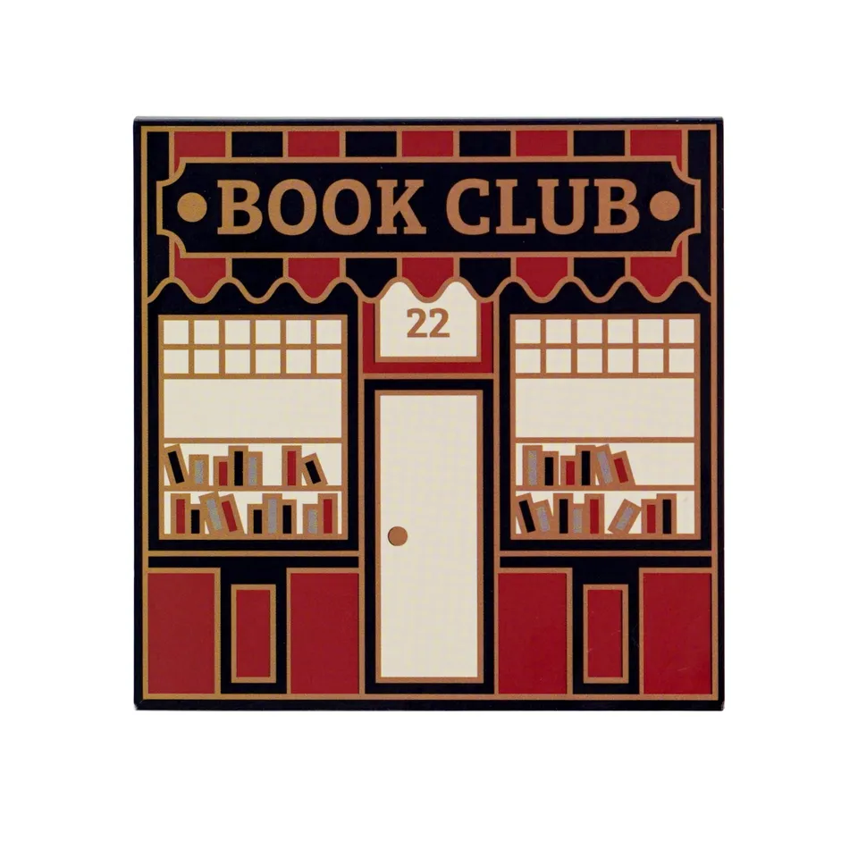 Pulteney Press Book Club carnet de poche rouge