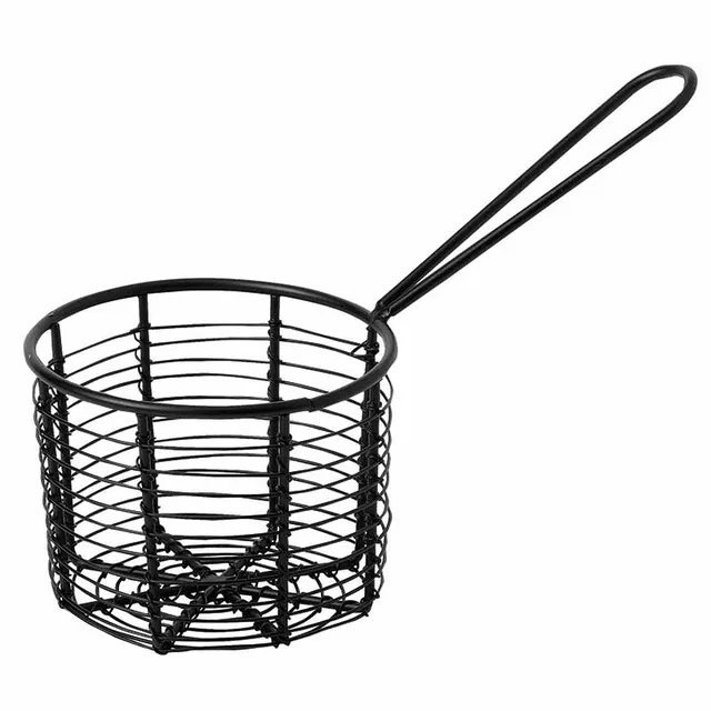 Artis Round Wire Basket panier 10 cm noir à anse