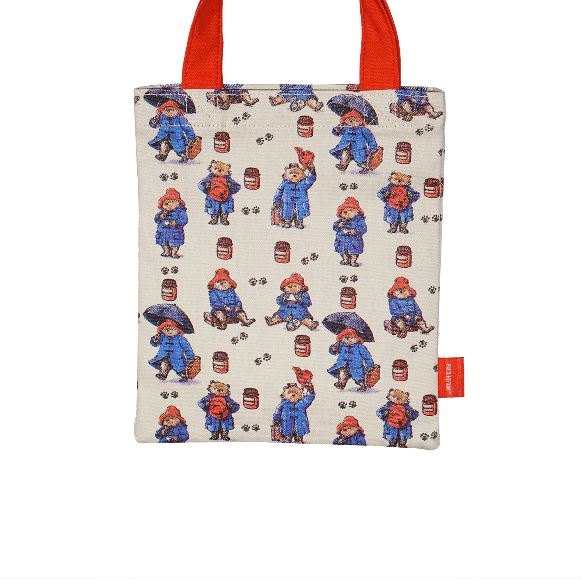 Paddington Repeat petit tote coton recyclé blanc