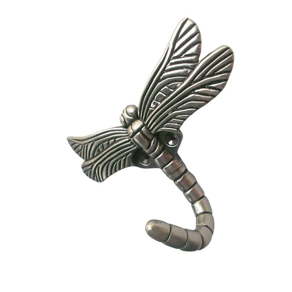 Alipis Patère Murale Libellule Métal Décorative
