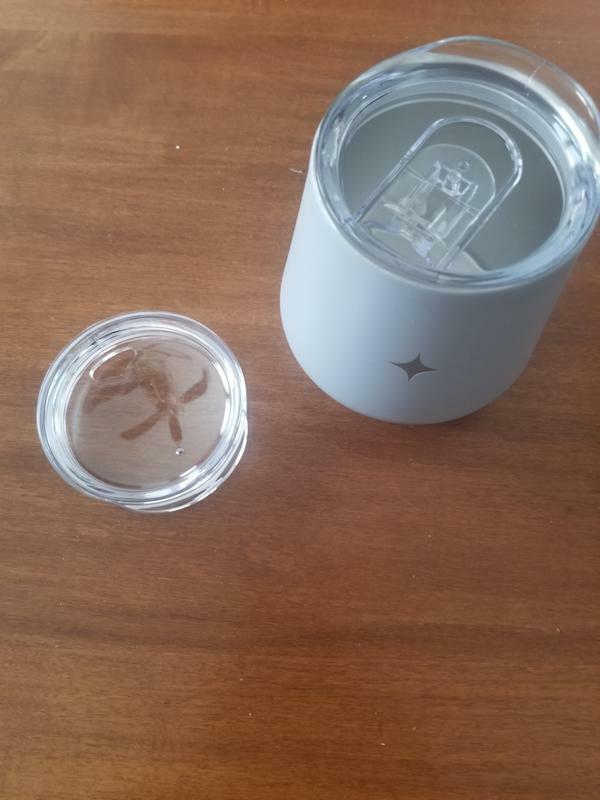 JoyJolt Gobelet vin isotherme inox 36 cl 2 couvercles
