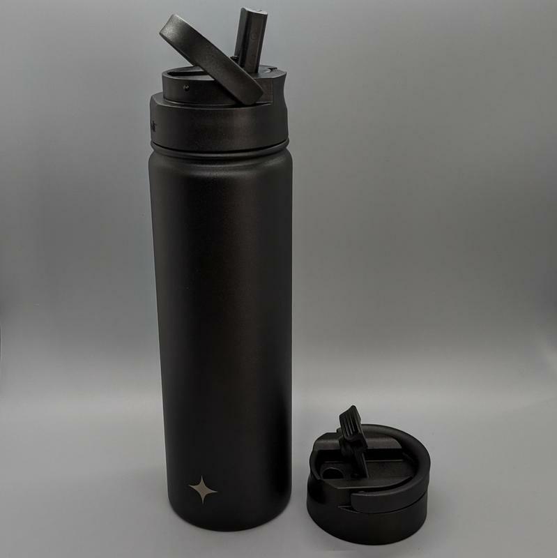 JoyJolt Gourde isotherme inox 67 cl paille isotherme