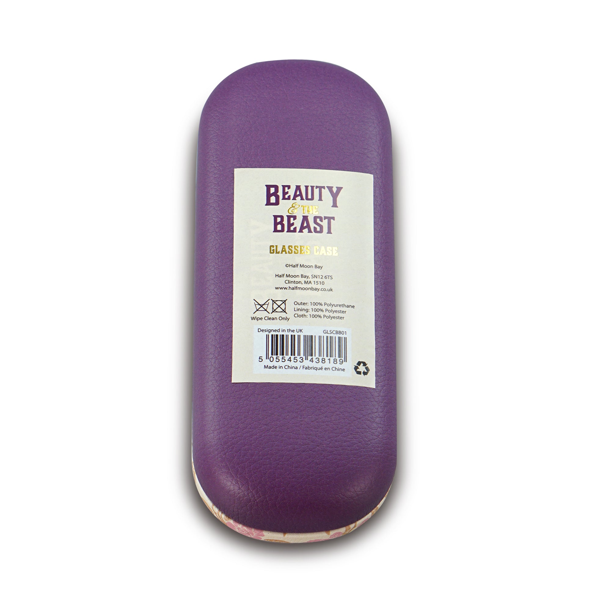 HMB Beauty Beast BN étui lunettes rigide violet