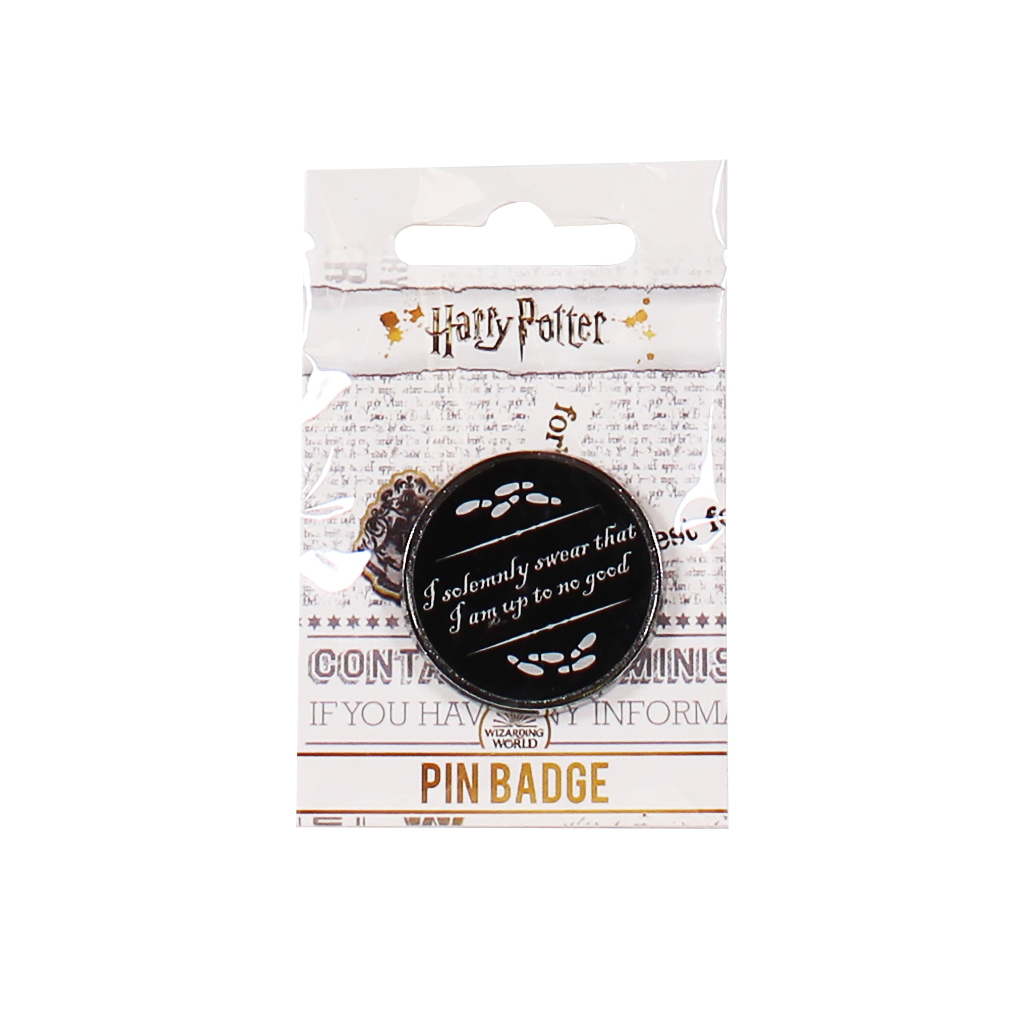 Harry Potter Carte Maraudeur pin’s émail noir