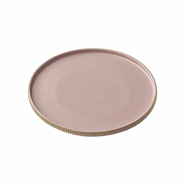 Artis Nara Rose assiette plate 21 cm rose