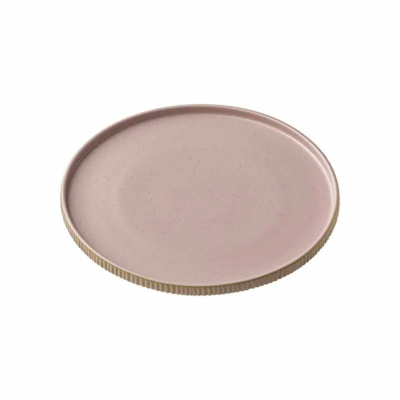 Artis Nara Rose assiette plate 21 cm rose