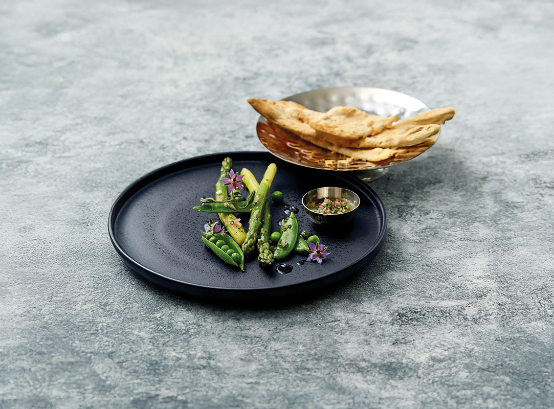 Artis Nara Black assiette noire 27 cm