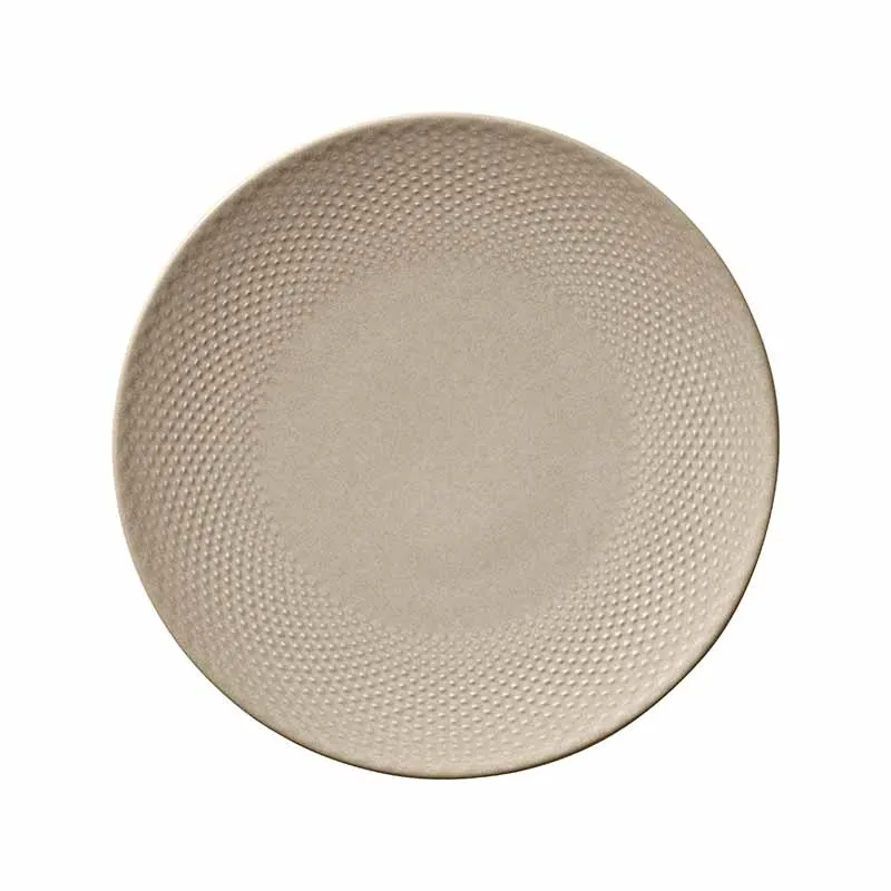 Artis Pine Almond assiette coupe 24 cm pin amande