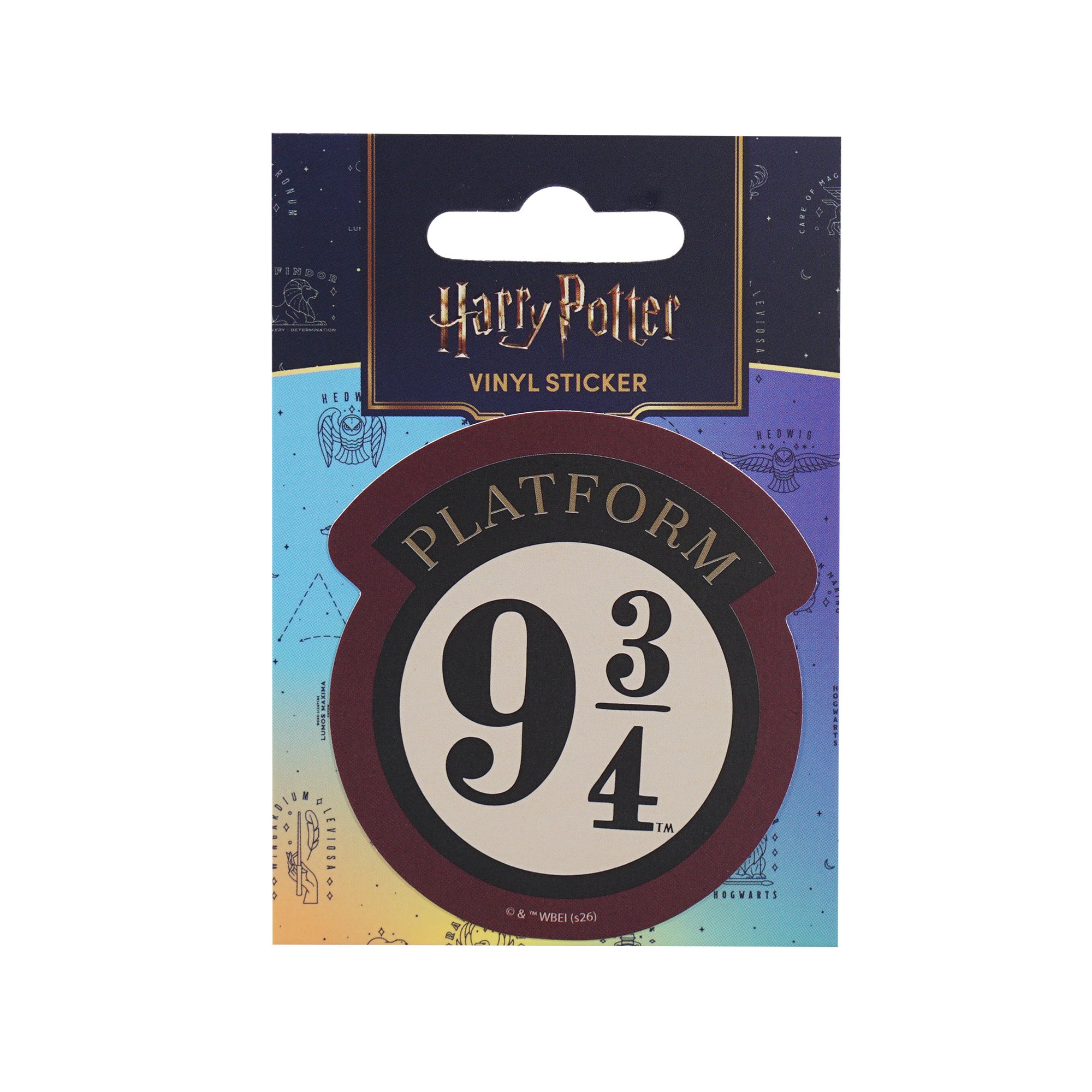 Harry Potter Voie 9 3/4 sticker vinyle collector