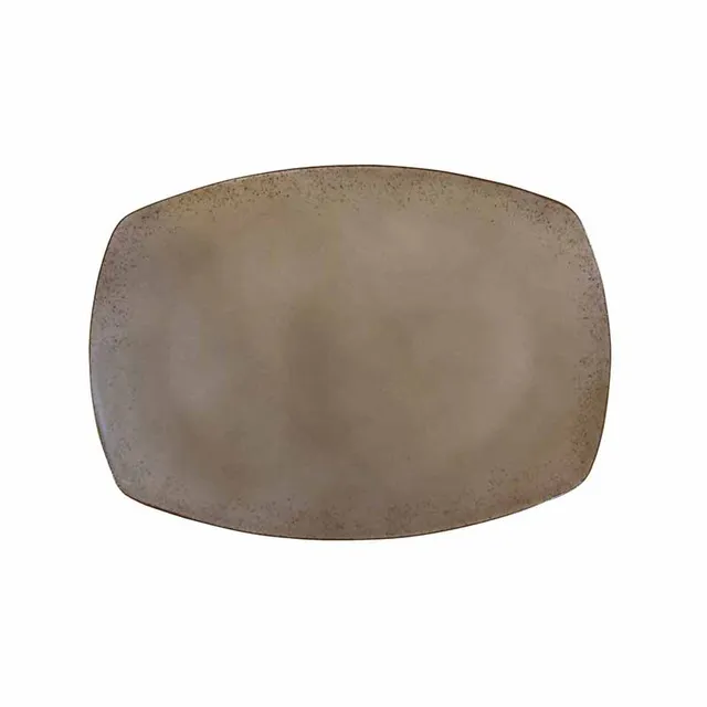 Artis Modern Rustic assiette bois 28x18 cm