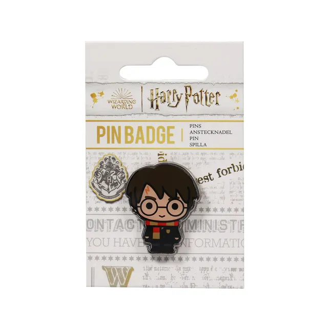 Harry Potter Kawaii pin's émail noir Harry
