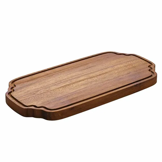 Artis Acacia planche de service rainurée 36x18 cm