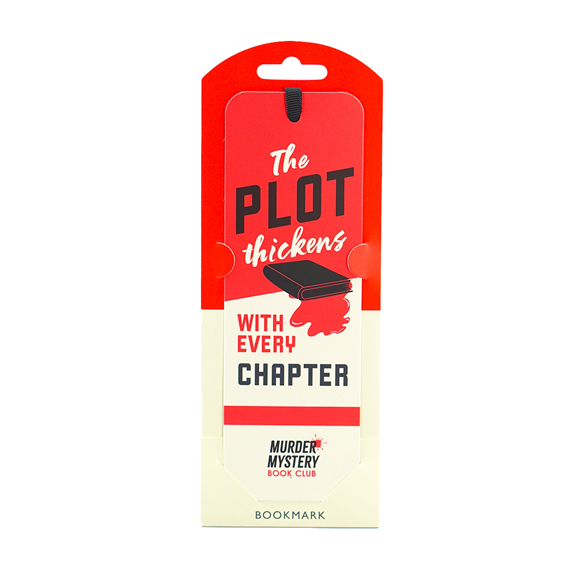 Pulteney Press Murder Mystery Club marque-page papier 18 cm