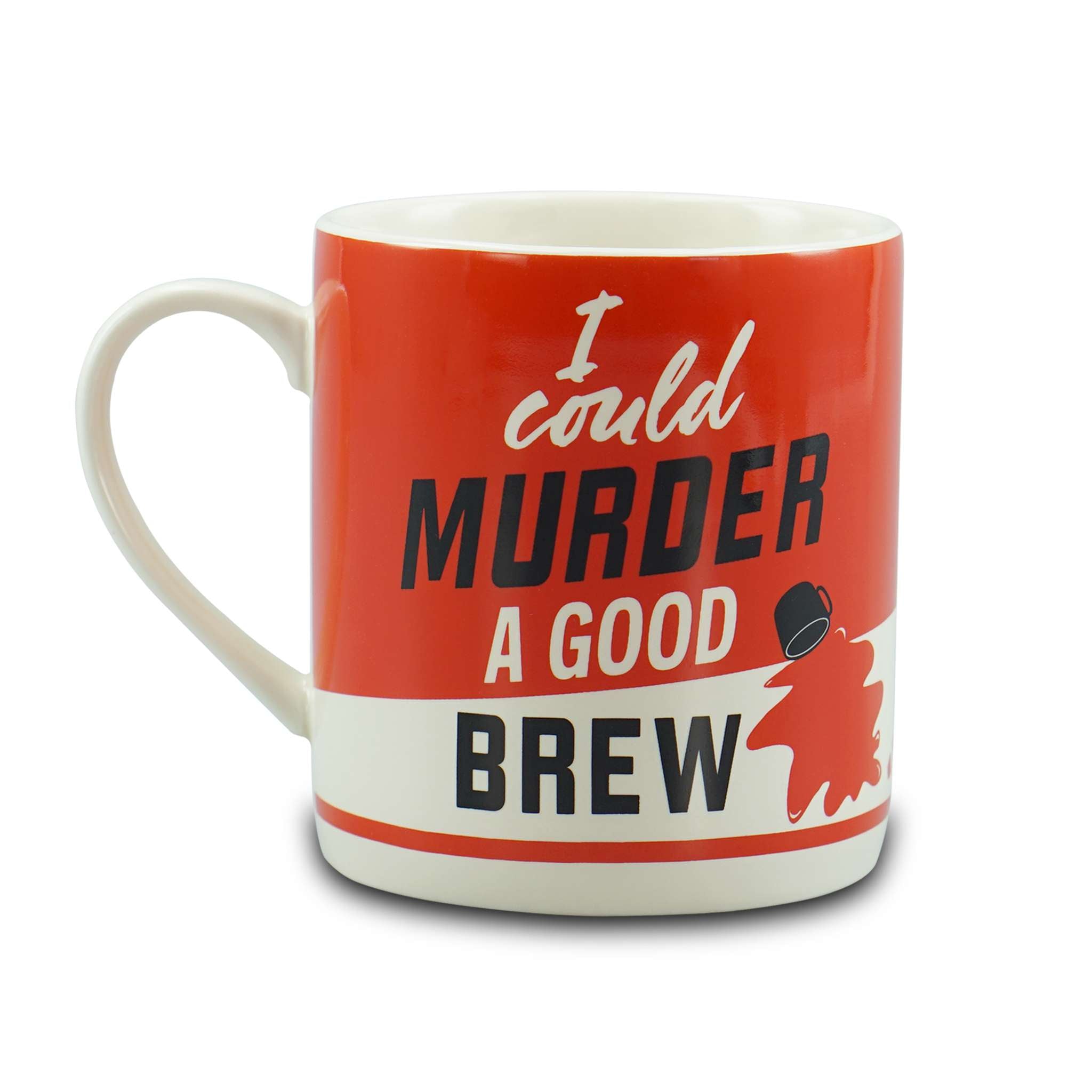 HMB Murder Mystery Club Signature mug 37 cl rouge