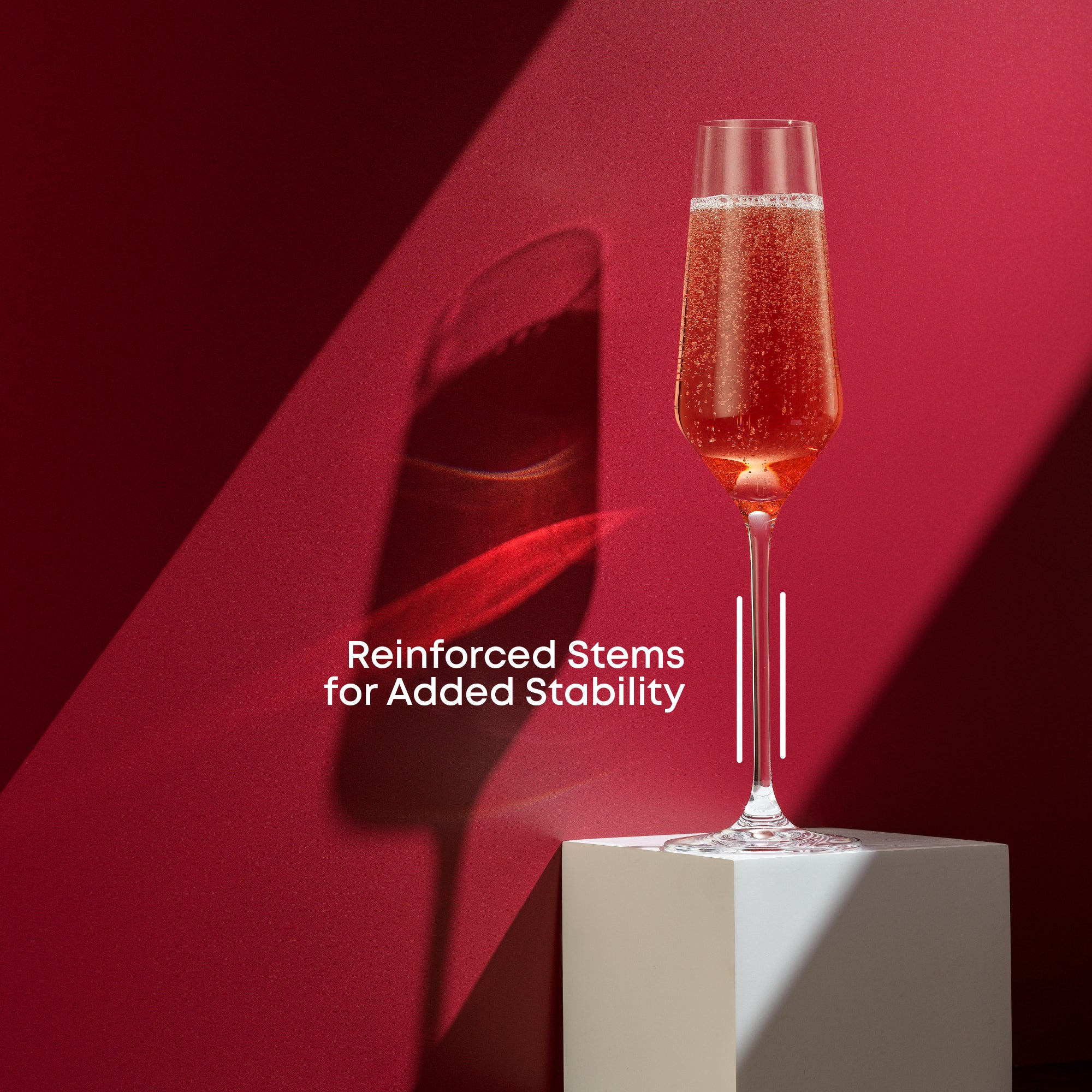 JoyJolt Layla Flûte champagne 19 cl lot 4 cristal