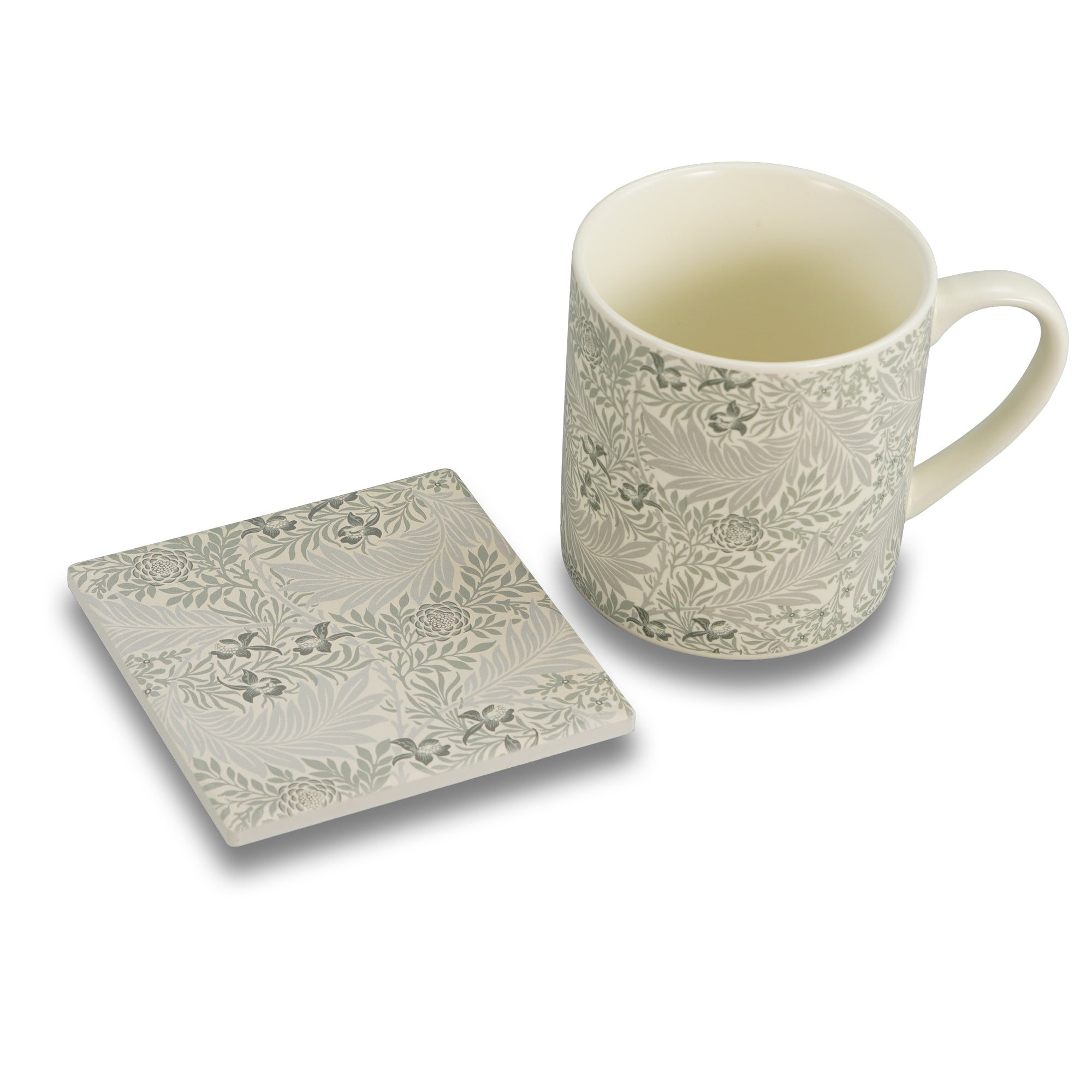 William Morris dessous de verre Larkspur vert 10 cm