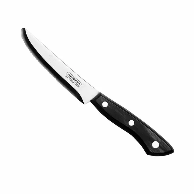 Artis Jumbo Trigger couteau steak noir 2,9 cm